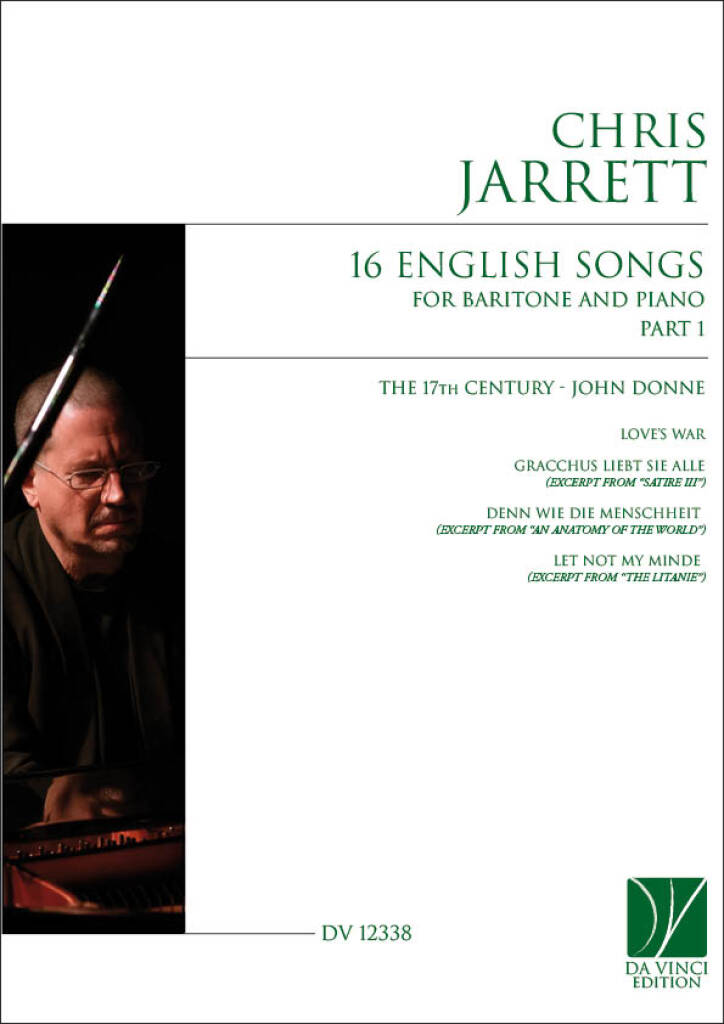 16 English Songs, for Baritone and Piano
